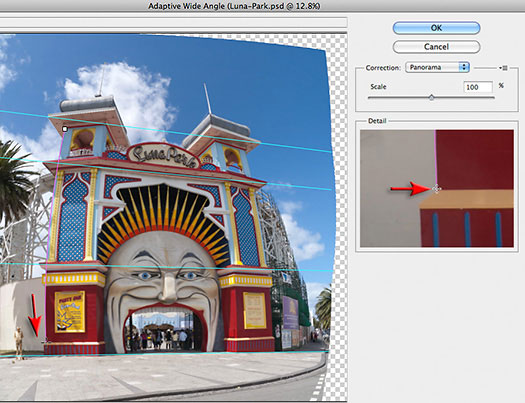 Adaptive Wide Angle Filter In Photoshop CS6 Renders Perfect Architectural Lines - Tutorial
