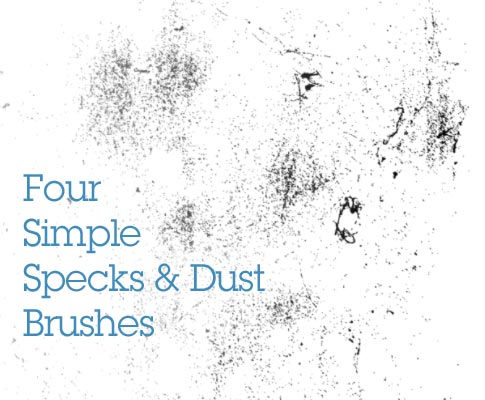 Bittbox is offering a set of free Photoshop brushes that feature dust and speck particle textures