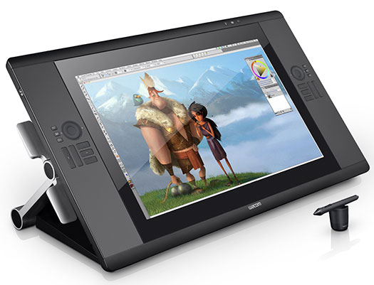 New Wacom Cintiqs Paint a Pretty Picture - The Cintiq 24HD Touch and Cintiq 22HD