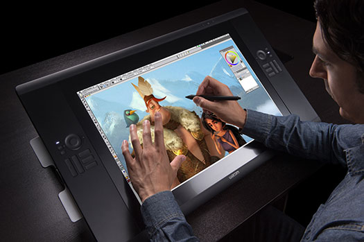 New Wacom Cintiqs Paint a Pretty Picture - The Cintiq 24HD Touch and Cintiq 22HD