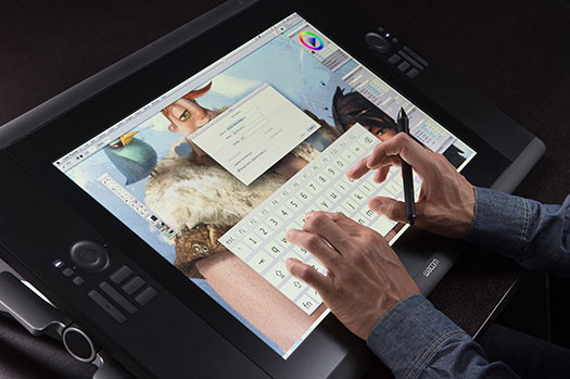 New Wacom Cintiqs Paint a Pretty Picture - The Cintiq 24HD Touch and Cintiq 22HD