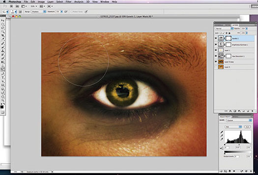 Photoshop Eerie Eye Effects Tutorial