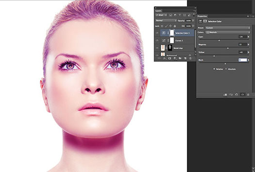 Making Skin Colour Adjustments In Photoshop