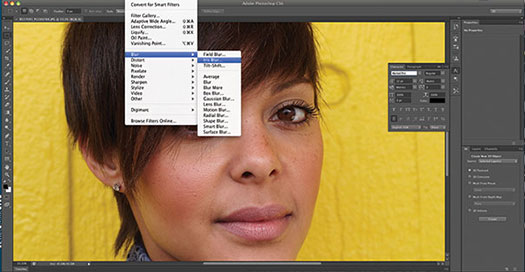 Using Iris Blur In Photoshop CS6 - Tutorial