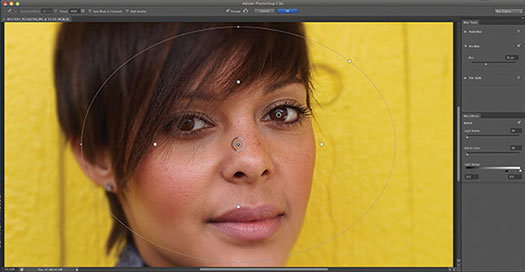 Using Iris Blur In Photoshop CS6 - Tutorial