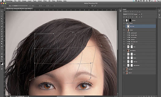 How To Graft Hair In Photoshop - Tutorial