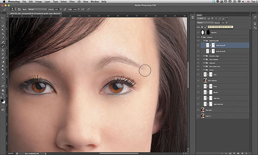 How To Graft Hair In Photoshop - Tutorial