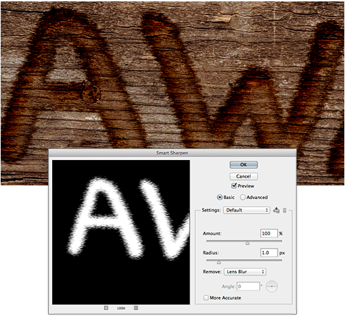 Creating A Hand-carved Wood Effect in Photoshop - Step-by-Step Tutorial and Video