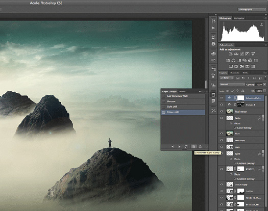 Using The New Layer Comps Panel In Photoshop CS6