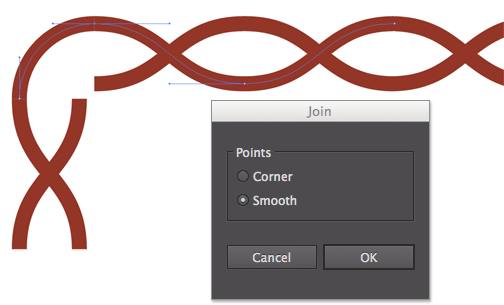 Creating Parts Of A Looping Braid For An Illustrator Pattern Brush