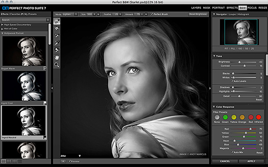 Perfect B&W - onOne Plugin Creates Stunning Black & White Photos