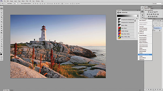 Uaing Photographic Toning Gradients In Photoshop CS6