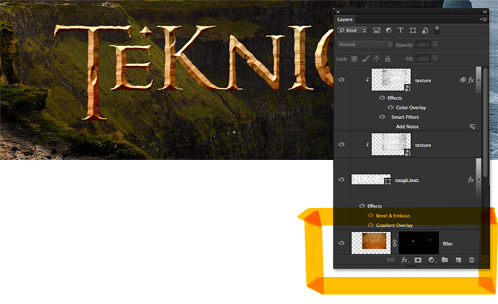 Hobbit-inspired Text - Photoshop Video Tutorial