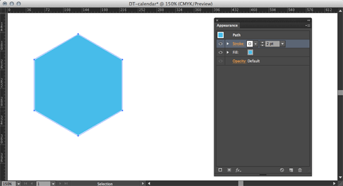 Create A 2013 Hexagonal Calendar In Illustrator