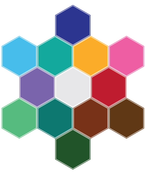 Create A 2013 Hexagonal Calendar In Illustrator