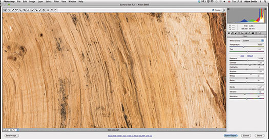 Here's the latest tutorial from Photoshop Daily: Shoot hi-res wood textures. High resolution wood textures are readily available on line. However you may not want to purchase the rights to use these in commercial works. In that case you’ll want to take your own photos. Here we show you how. We explore ways to set up and shoot in the studio and outdoors. You’ll also discover which cameras to use to capture the perfect megapixel image and the settings to shoot with for the clearest clarity for first-class results