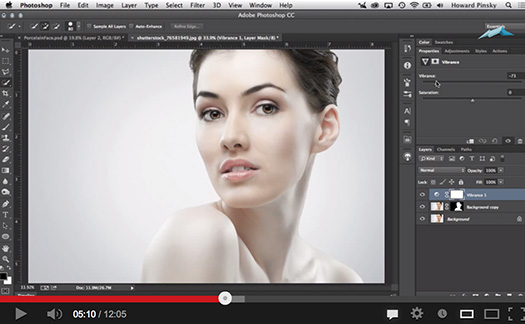 Photoshop: Porcelain Doll Effect (Photo Retouching) - Video Tutorial