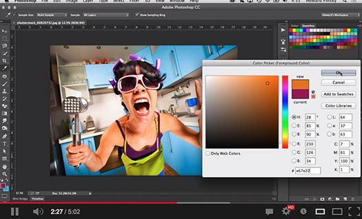 I was surprised to find out that many Photoshop users don't take advantage of the Swatches panel. Today's video explains how it's used, and how you can now import colors from CSS/HTML documents