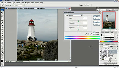 Click to launch the free Photoshop CS3 video tutorial from Total Training
