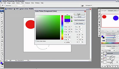 Click to launch the free Photoshop CS3 video tutorial from Total Training