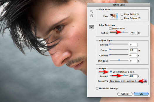 Refine Edge In Photoshop CS5 - Tutorial | PhotoshopSupport.com