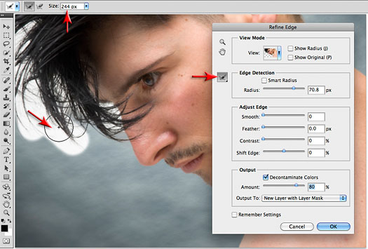 Refine Edge - Best New Feature in Photoshop CS5