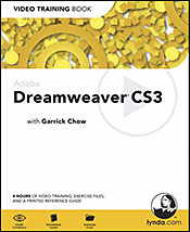 Adobe Dreamweaver CS3: Video Training Book