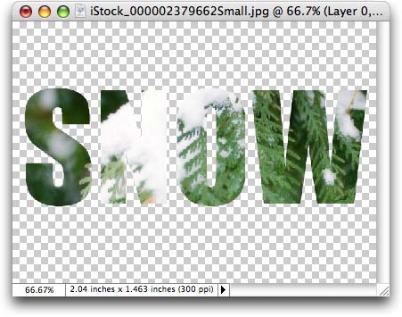 How To Create A Photo In Text Effect In Photoshop Elements