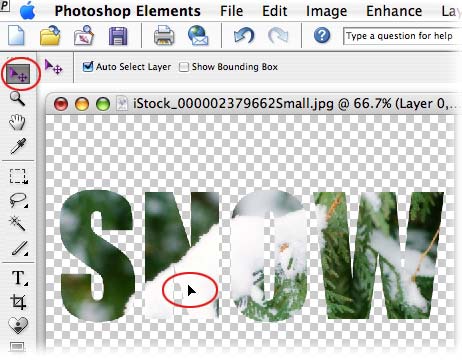 How To Create A Photo In Text Effect In Photoshop Elements