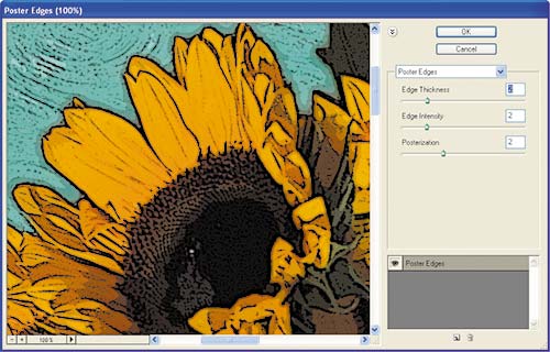 Van Gogh Effect - Van Gogh's Sunflowers Photoshop Effect