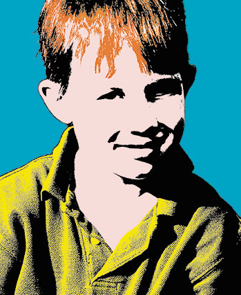 Andy Warhol Pop Art Silkscreen Photoshop Effect